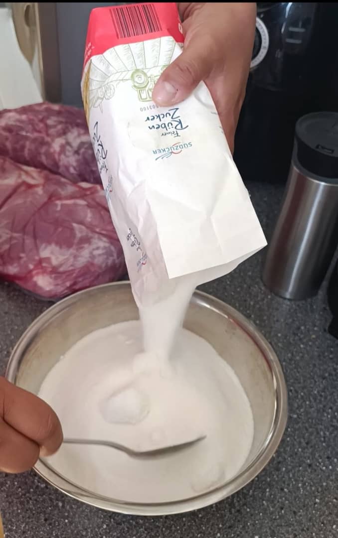 Mezcla de Sal y Azucar