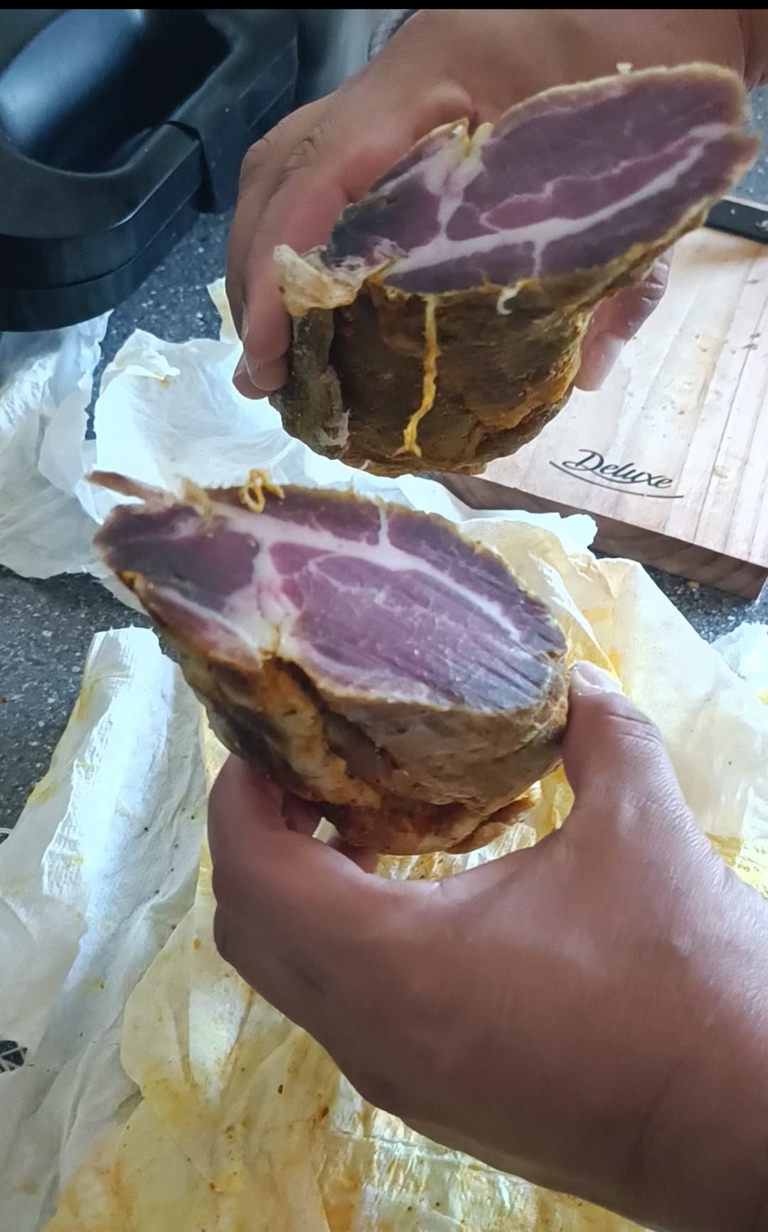 asi sale de la servilleta
